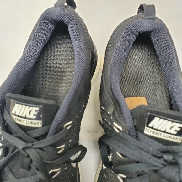 Nike Men Shoe Flyknit Lunar 1 Size 10.5 Sneaker - Picture 8 of 10